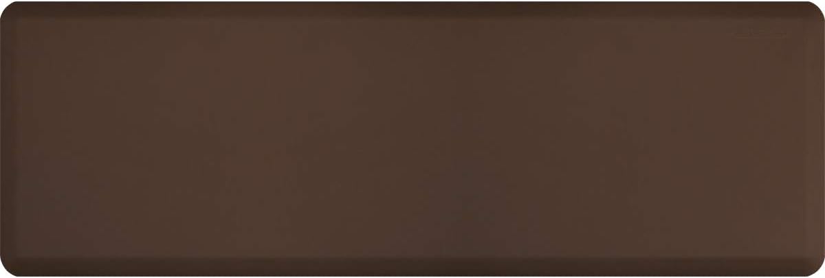 WellnessMats Original Anti-Fatigue Mat - Comfort & Support - Non-Slip, Non-Toxic - 2'x6'x3/4" Brown