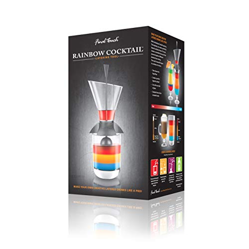 Final Touch Regenbogen-Cocktail-Schicht-Set, mehrlagiges Cocktail-Werkzeug (Standard) – Bild 7