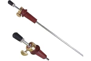 Yinfente Cello Endpin Redwood Solid wood and Metal With Endpin Tip For Cello Durable,Light 4/4 Full Size Cello Parts,Cello Ac