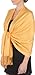 Sakkas Silky Solid Soft Pashmina Shawl Wrap Stole