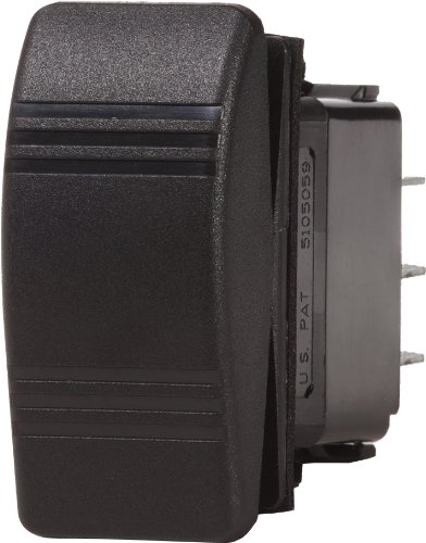 Blue Sea Systems Contura OFF-(ON) SPST Switch, Black