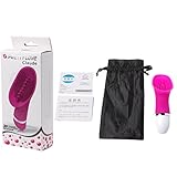 Zoohuu Tongue Vibrant Oral Tongue Simulator Stimulator, Waterproof 30-Frequency Vibration Wand, Multi Speed Wireless Sucking Simulator,Pink