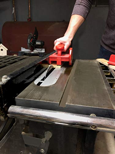 Delmar Tools Push Block For Table Saws, Makes Narrow Rip Cuts Safe And Easy, Helps Prevent Kickback