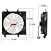 Radiator Cooling Fan For 2001 2002 2003 2004 2005 Honda Civic DX EX GX HX LX Si Reverb Value Package 1.7L L4 ATRDF013