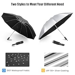 G4Free Large Umbrella 54 Inch Windproof Travel