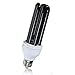 SODIAL(R) E27 40W UV Ultraviolet Fluorescent Blacklight CFL Light Bulb Lamp 220V Shape:Straight Wattage Voltage:40W 220V