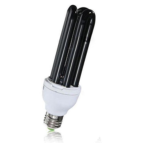 SODIAL(R) E27 40W UV Ultraviolet Fluorescent Blacklight CFL Light Bulb Lamp 220V Shape:Straight Wattage Voltage:40W 220V
