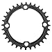 Narrow Wide Chainring 104BCD 32T CYSKY 4 Bolts Bike Single Chainring for 9 10 11 Speed, Perfect for Most Bicycle Road Bike Mountain Bike BMX MTB Fixie Track Fixed-Gear Bicycle (Round, Black)