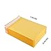 Small Padded Envelopes 3x5 - Pack of 20 - Bubble Yellow Kraft Bag Mailers - Mailing Envelopes - Small Bubble envelopes - Yellow Pouch