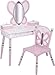 Wildkin Sugar Plum Vanity & Chair Set