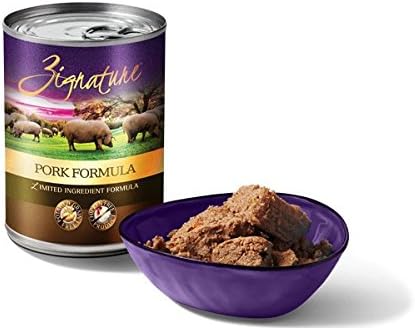 zignature dog food pork