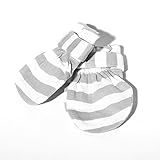 Baby Mittens- 100% Cotton Baby Mittens No Scratch, Great for Newborns 0-6 months, Unique strap that keeps mittens in place and your precious baby safe GUARANTEED! Best Baby Gift!