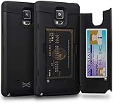 TORU CX PRO Note 4 Wallet Case Black with Hidden
