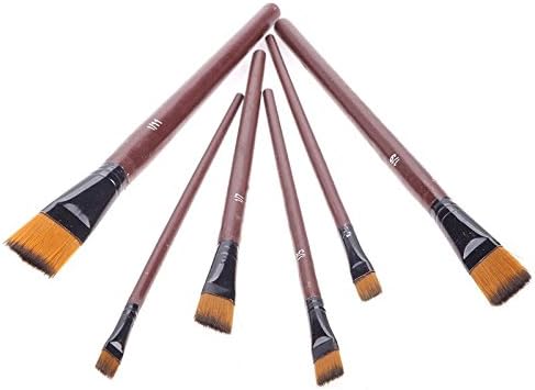 GALLOPJOY Nylon Paint Brushes Set Environmental Protection Material Brush