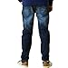 Leo&Lily Boys' Big Jeans, Navy, 14