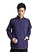 ZooBoo Traditional Long Sleeve Tang Kung Fu Uniform Men's Shirt