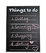 Duofire A4 Sized Peel and Stick Blackboard Sticker Memo Removable Vinyl Chalkboard Wall Sticker 8 Sheets with Free Gifts