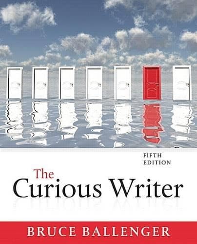 Curious Writer Text