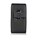 Kingsource Vertical Leather Case Holster Pouch with Rotating Belt Clip Compatible for Apple iPhone 5 iPhone 5C iPhone 5S iPhone SE Not fit iPhone SE 2 Color