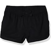 The Children's Place Baby Girls' and Toddler Twill Pull on Shorts