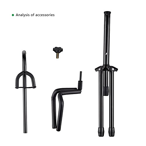 Mugig Tripod Guitar Stand for Acoustic, Electric guitar, Bass, Mandolins, Banjos, Ukuleles - Thumbnail 6