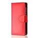 32nd Book wallet PU leather case cover for Blackberry Z10, including screen protector, cleaning cloth and touch stylus - Red
