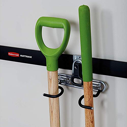 Rubbermaid FastTrack 2Handle Hook (S Hook), Mounted Garage Storage and
