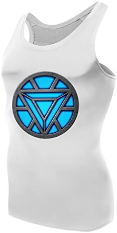 Sysuer Mens IronMan Logo Yoga Workout Bike Wear Tank Tops