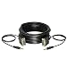 Cables Direct Online 50FT SVGA + Audio Monitor Cable, Male to Male 1080P Super VGA Display Cord for PC Projector Laptop TV primary