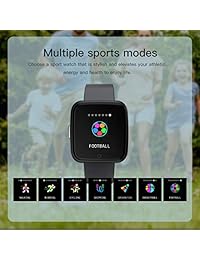 Reloj inteligente, resistente al agua, multideporte, rastreador de fitness para mujeres, hombres, relojes inteligentes con frecuencia cardíaca, presión arterial, monitor de sueño, podómetro, pulsera inteligente.