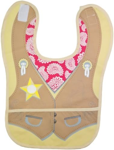 Embelle Wipe-Off Bib Cowboy