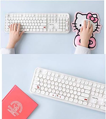 Amazon デジタルヴェンタス ハローキティレトロ2 4ghzワイヤレスキーボード マウスセット キーボード韓国語 英語 Hello Kitty Retro 2 4ghz Wireless Keyboard Mouse Set ホワイト 並行輸入品 Digital Ventus Hello Kitty キーボード マウスセット 通販