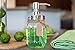 Nicole-Rhea Mason Jar Soap Dispenser/Lotion Dispenser (Includes Satin Brushed Soap Pump, Lid and Clear Ball Brand Glass Mason Jar) Model 10-100SC