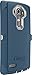 OTTERBOX Defender Series Case for LG G4 - Retail Packaging - Sleet Grey/Dark Deep Water Blue