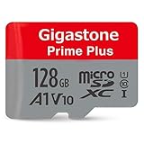 Gigastone 128GB Micro SD Card with Adapter, A1 Run App for Smartphone, High speed Full HD available, Micro SDXC UHS-I U1 C10 Class 10 95MB/s Memory Card