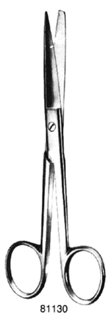 MEDCO Stainless Steel Operating And Dressing Scissors S B Straight 5 5 