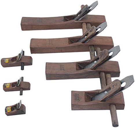 7pcs/set Planes Woodworking Tools Ebony Wood plane Hand plane Carpenter Tool Kit W074