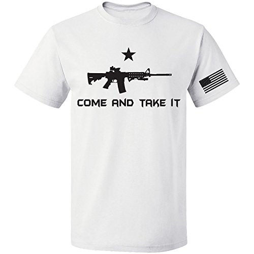 Come and take it Shirt - Rifle Gun and Star 2nd Amendment Right to Bear Arms