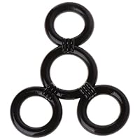 Kenrtuers Men Soft Stretchy Co Ckring E-Rection Keeper Enhancer Prolong Adult Toy