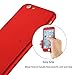 iPhone 6 Plus Case, Coocolor Ultra Thin Full Body Coverage Protection Hard Slim iPhone 6 Plus Case with Tempered Glass Screen Protector for Apple iPhone 6 Plus 5.5