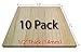 OldBleu Wood Breaking Boards - 10 Pack - 1/2