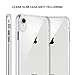 ULAK Compatible with iPhone XR Case Clear, Slim FIT Transparent Flexible Soft TPU Anti-Scratch Bumper Hard Panel Protective Cover for Apple iPhone XR 6.1 inch 2018 (HD Crystal Clear)