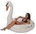 Kangaroo Jumbo 4-Foot x 4-Foot White Swan Inflatable Raft and Pool Float