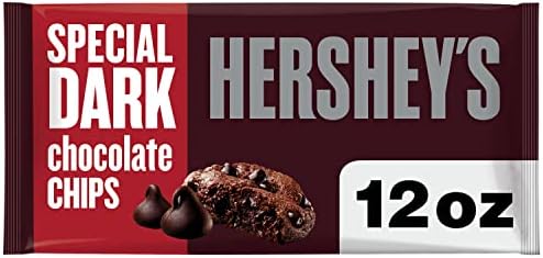 HERSHEY'S SPECIAL DARK Mildly Sweet Chocolate Baking Chips Bag, 12 oz