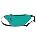 DALIX Small Fanny Pack Waist Pouch S XS Size 24 to 31 in Aqua