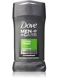 Dove Men+Care Antiperspirant Deodorant Stick, Extra Fresh, 2.7 oz (Pack of 2)
