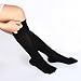 DAS Leben Graduated Compression Performance Socks for Medical Shaping and Blood Circulatory & Anti-Varicosity, Moderate Pressure Compression Stockings (No missing toe) for Men & Women-1 Pair Black