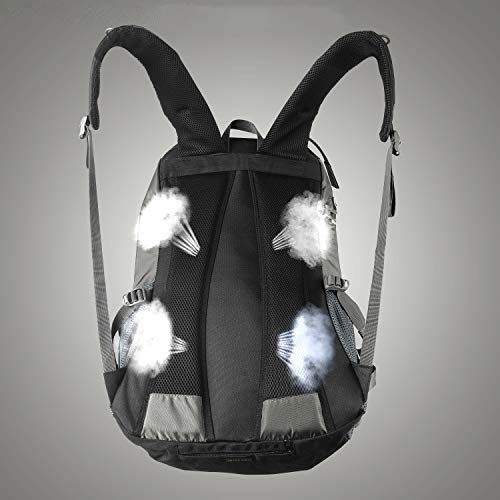 SoarOwl Hiking Backpack 45L -Travel & Hiking Camping Backpack with Waterproof Rain Cover Outdoor Backpacking Daypack for Men and Women - Thumbnail 7