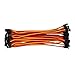 OliYin 20pcs 5.90inch 22awg 60 Cores Male to Male Lead Plug Servo Extension Wire Cable Line for RC Model Aircraft Stranded Futaba JR