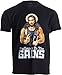 Ann Arbor T-shirt Co. Hallowed Be Thy Gains | Funny Muscle Jesus Weight Lifting Work Out Humor T-Shirt-(Adult, M) Black